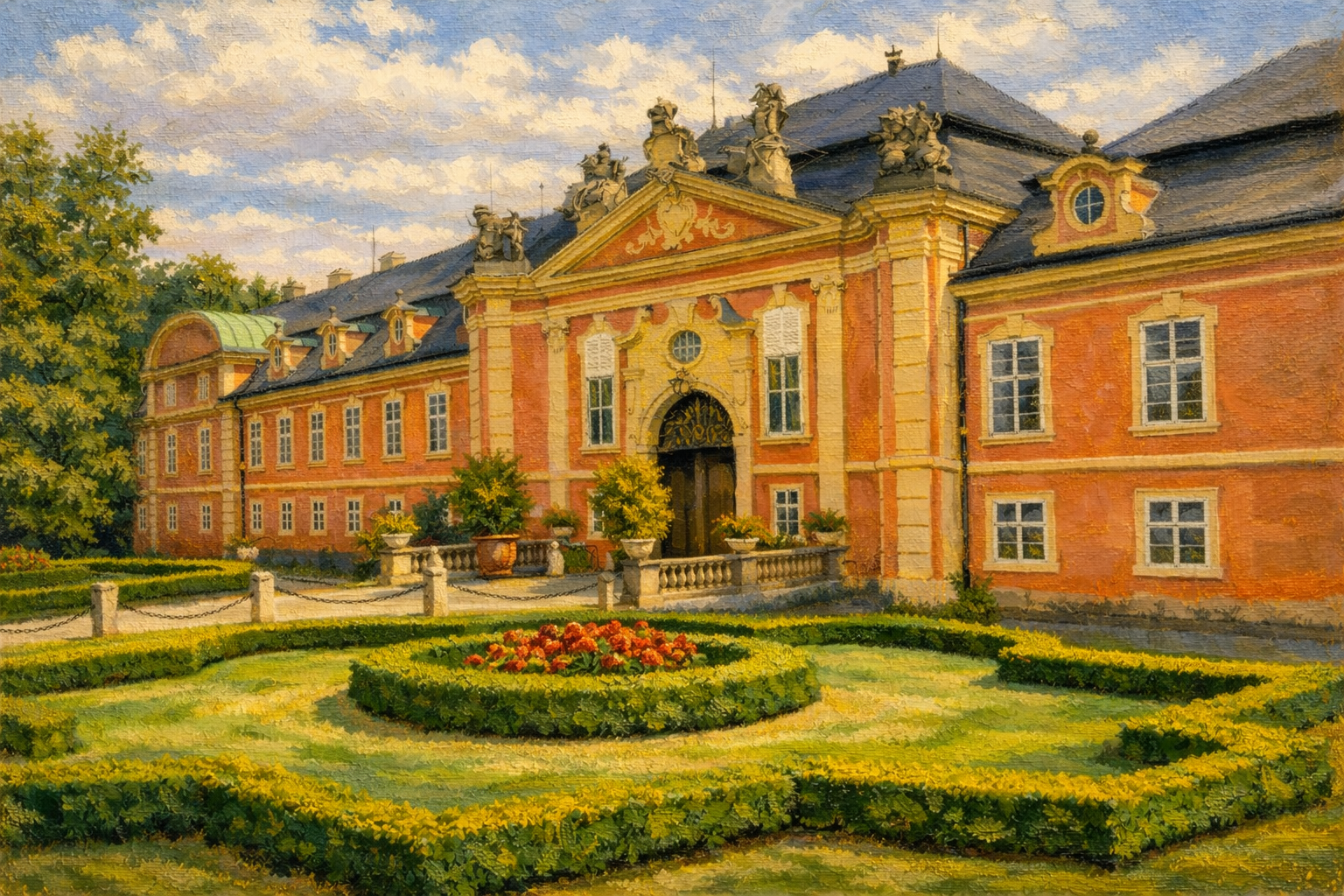 Výstava obrazů na zámku Dobříš od 3.4. - 30.6.2026